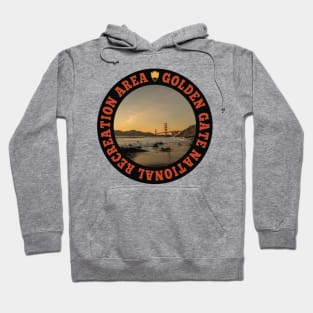 Golden Gate National Recreation Area circle Hoodie